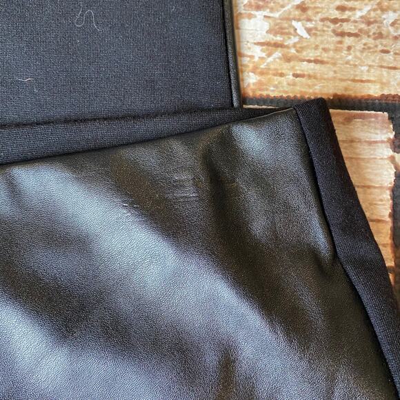 Dolce Cabo black faux leather leggings - Picture 9 of 12